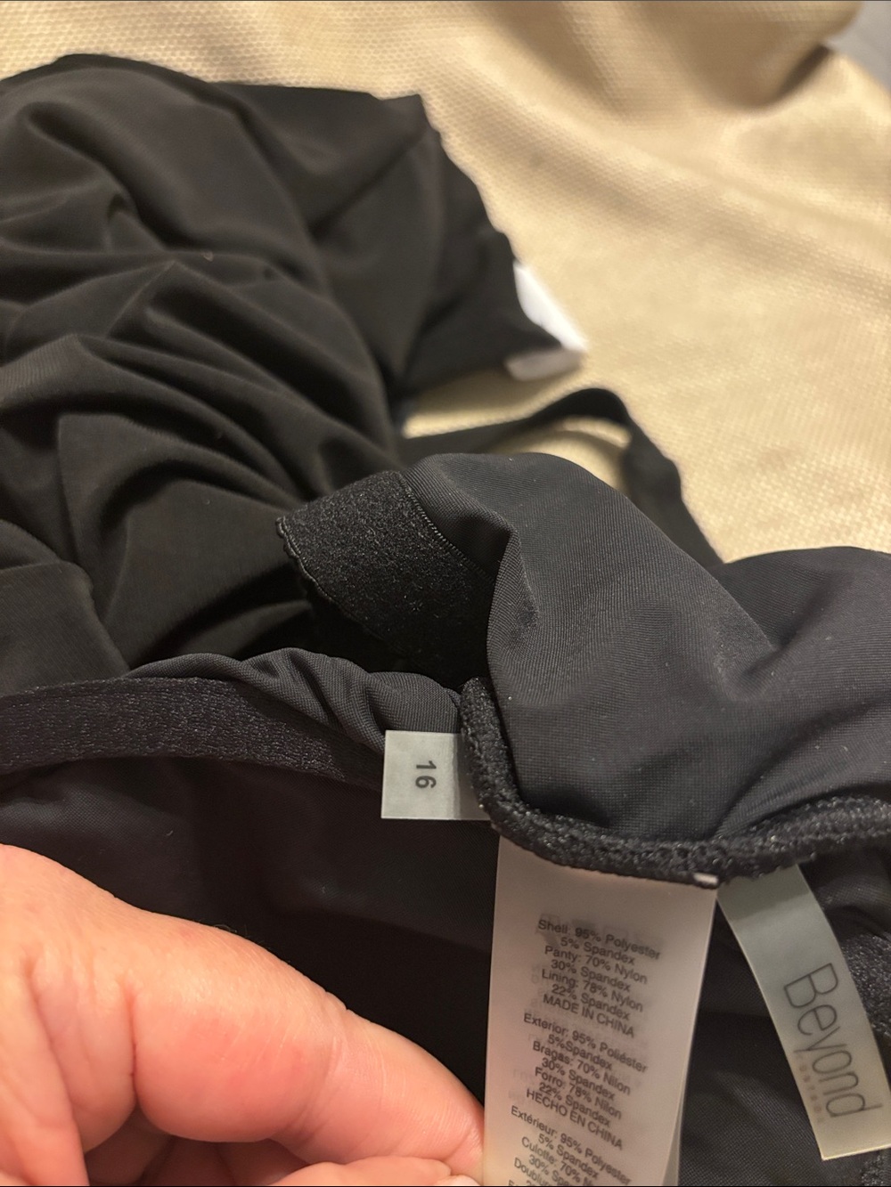 Beyond Control Color Block Plus Swim Dress - Picture 13 of 14
